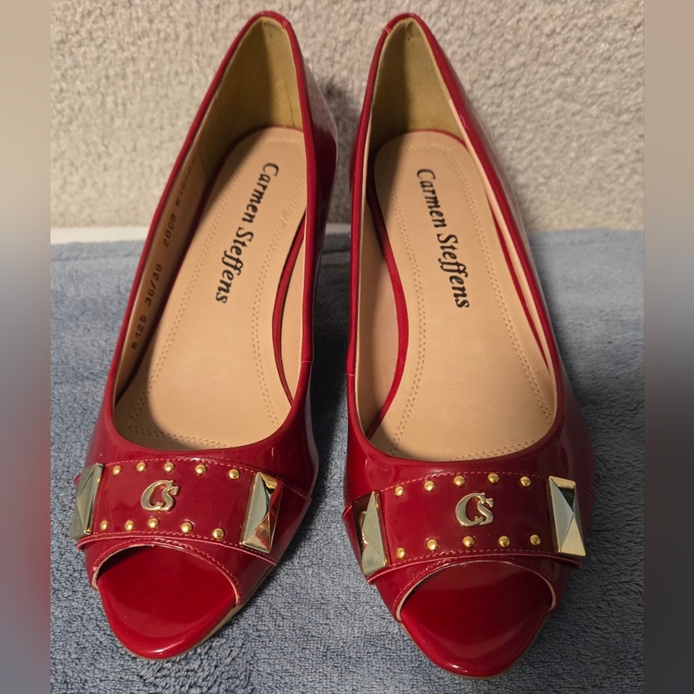 New Red Carmen Steffens heels